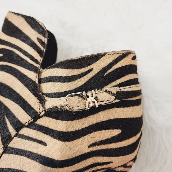 NEW Sam Edelmen Zebra print boots - Picture 13 of 14